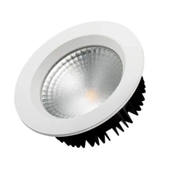 Светодиодный светильник LTD-145WH-FROST-16W 110deg (IP44, Металл) для потолка купить в Казани