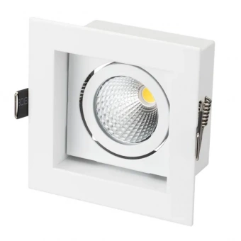 Светильник CL-KARDAN-S102x102-9W (WH, 38 deg) (IP20 Металл) для потолка купить в Казани