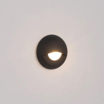 Светильник ART-DECK-LAMP-R40-1W + Накладка ART-DECK-CAP-LID-R50 (SL, 120 deg, 12-24V, IP67)