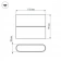 Светильник SP-Wall-110WH-Flat-6W Day White (IP54 Металл)